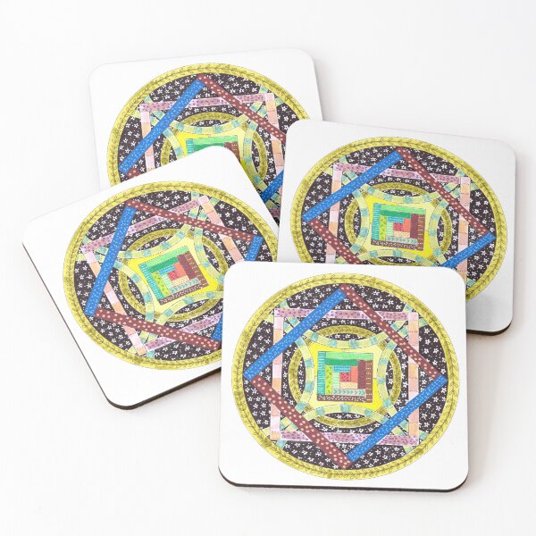 Item preview, Grandma's Mandala Quilt designed and sold by embellish studios.