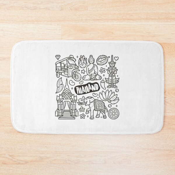 Item preview, Thailand Doodle designed and sold by CottonandCasual.