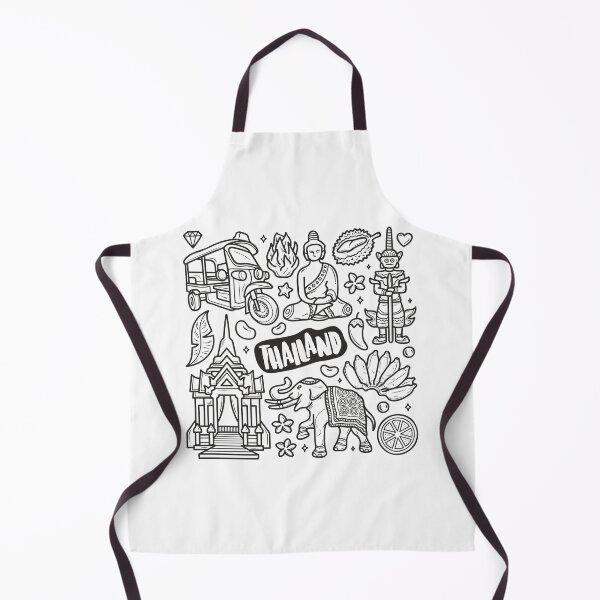 Item preview, Thailand Doodle designed and sold by CottonandCasual.