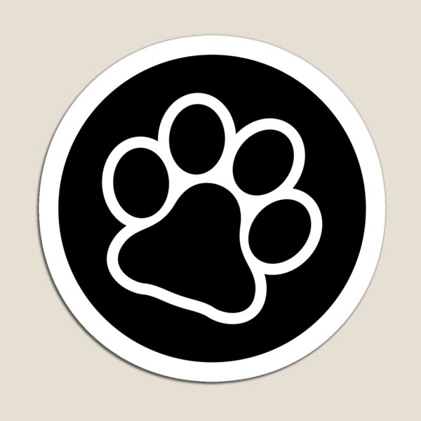 Item preview, Black And White Cute Paw Design designed and sold by BlueCloverTrend.