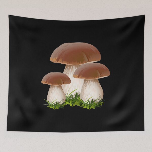 Item preview, Boletus porcini mushroom mushroom picker mushroom designed and sold by dailyshirt.