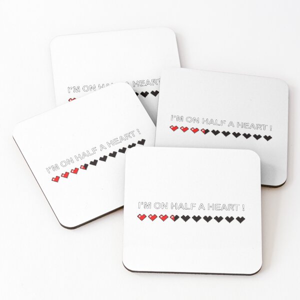 Item preview, i’m on half a heart! designed and sold by ArtsyMeg.