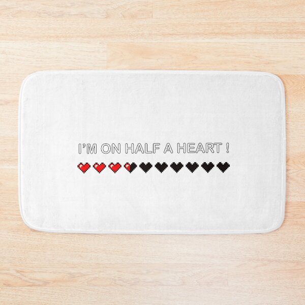 Item preview, i’m on half a heart! designed and sold by ArtsyMeg.