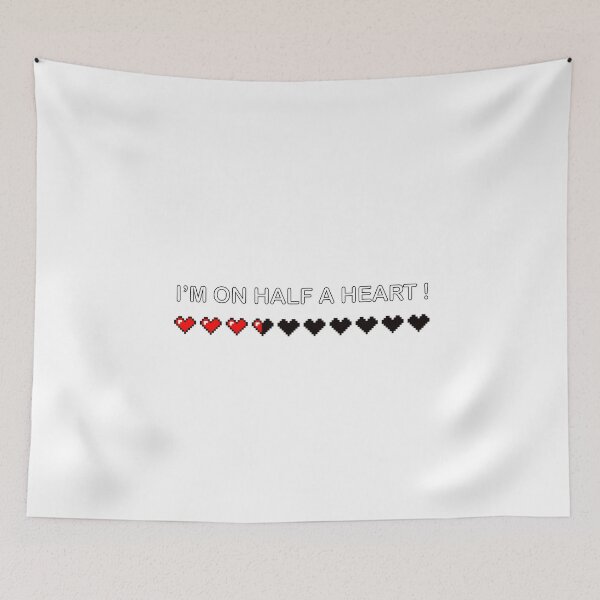 Item preview, i’m on half a heart! designed and sold by ArtsyMeg.