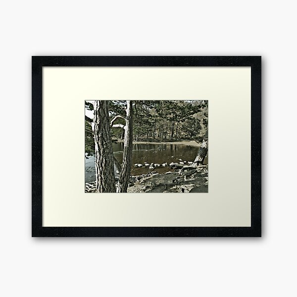 Loch an Eillen Aviemore Framed Art Print