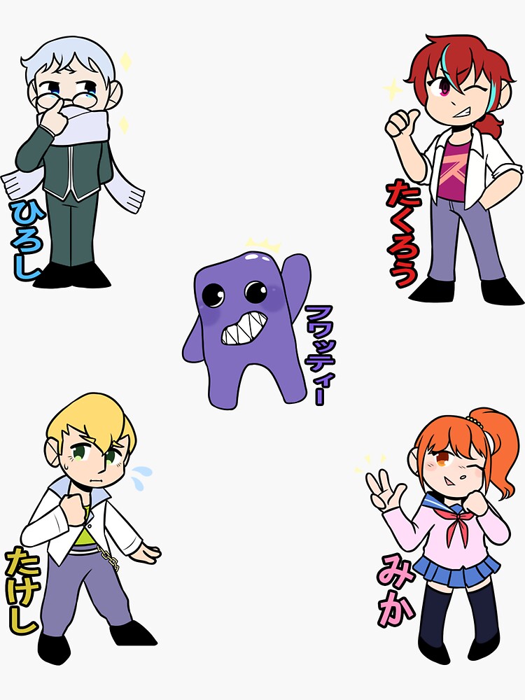 Ao Oni(Game ver) Sticker for Sale by Violet-Kat