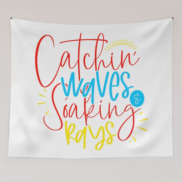 Item preview, Catching waves soaking rays designed and sold by purpleblobart.