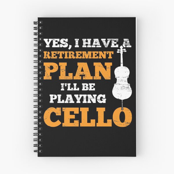 Artikelvorschau,  Ich habe einen Pensionsplan Ich werde Cello spielen entworfen und verkauft von 4tomic.