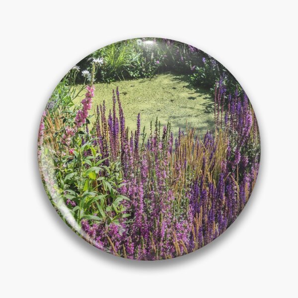 Item preview, Flowering garden with a pond designed and sold by ivanoel.