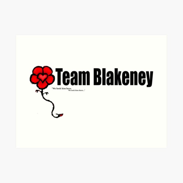 Team Blakeney Art Print