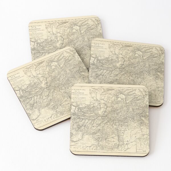 Item preview, Map of Afghanistan (1878) designed and sold by allhistory.