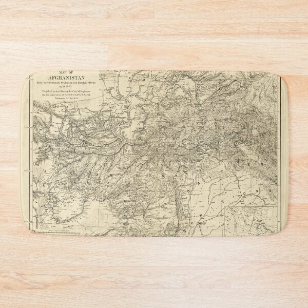 Item preview, Map of Afghanistan (1878) designed and sold by allhistory.