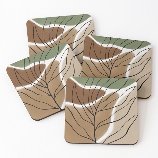 Item preview, Abstract Botany Shapes designed and sold by trajeado14.