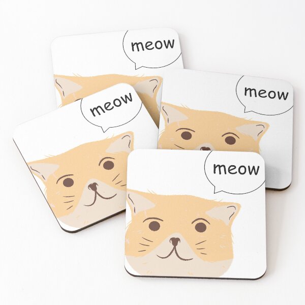 Item preview, cute cat meowing designed and sold by M-Farouk.