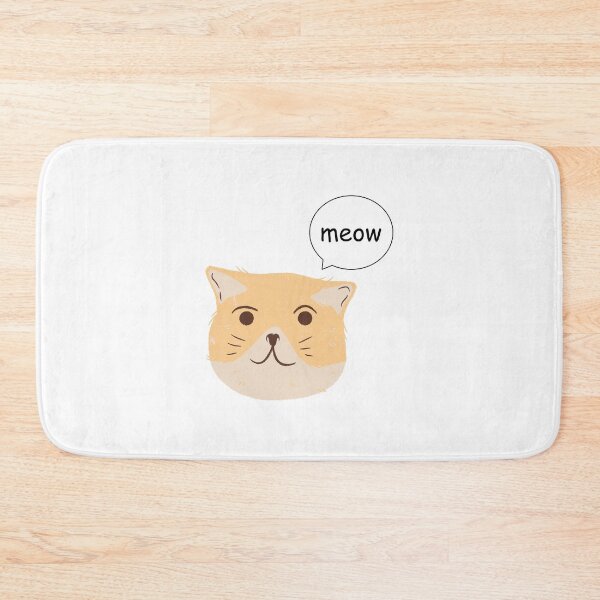 Item preview, cute cat meowing designed and sold by M-Farouk.