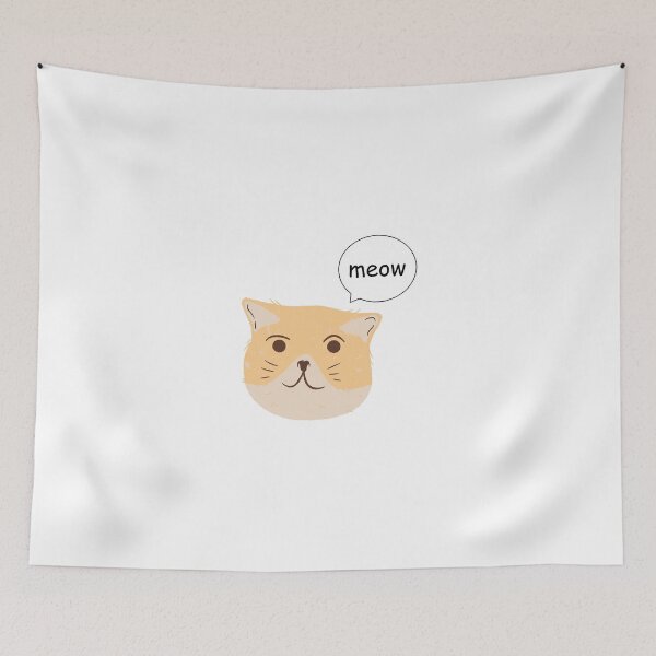 Item preview, cute cat meowing designed and sold by M-Farouk.