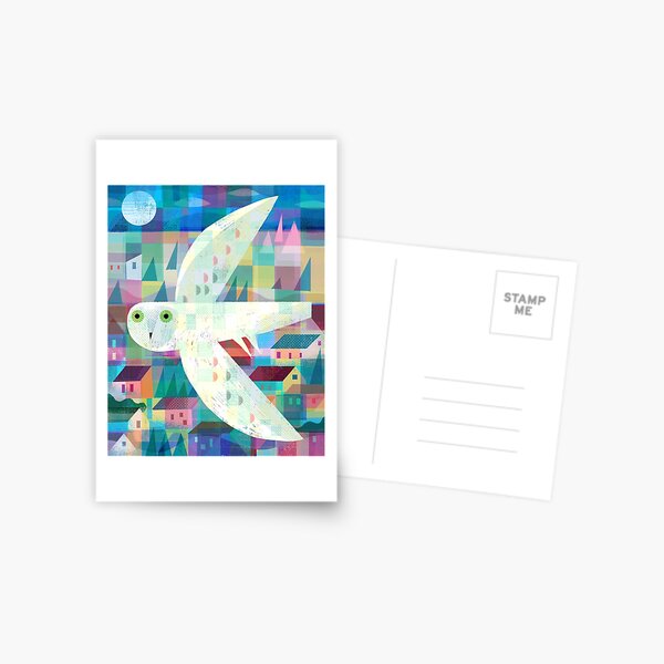 Item preview, Owl over Town designed and sold by gklucas.