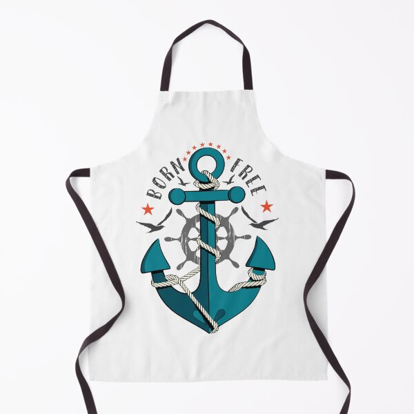 Item preview, Born Free. Anchor iliustration designed and sold by lents.