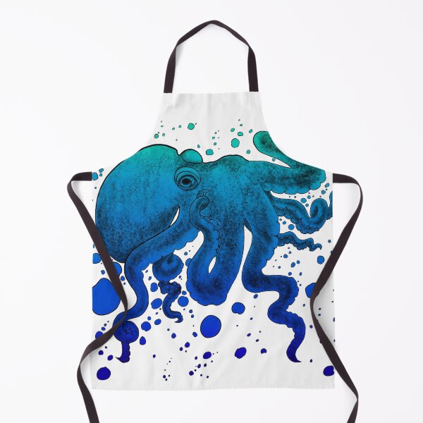 Item preview, Blue octopus rainbow designed and sold by The Savannah Artist (S. Herst).
