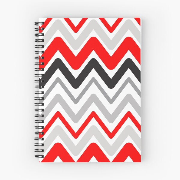 Item preview, Red Chevron Waves designed and sold by VintageStyle.