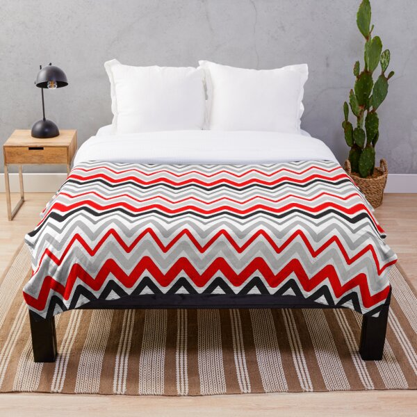 Item preview, Red Chevron Waves designed and sold by VintageStyle.