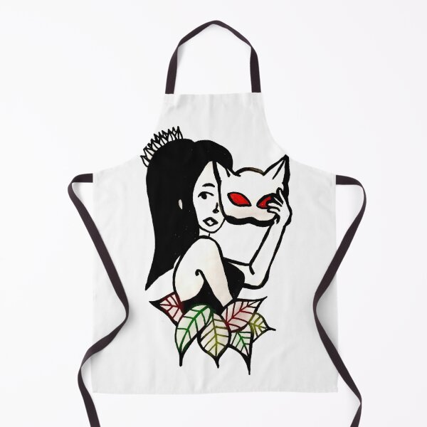 Item preview, Red Eyes Cat Mask designed and sold by lucasgueriniart.