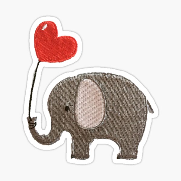 Elephant Sticker Sticker
