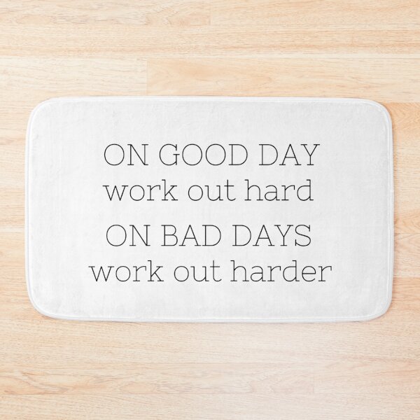 Item preview, Fitness Motivational Quote - work out harder designed and sold by renzel12.