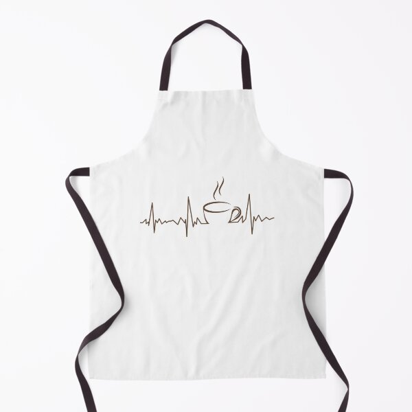 Item preview, Coffee heartbeat funny designed and sold by playloud.