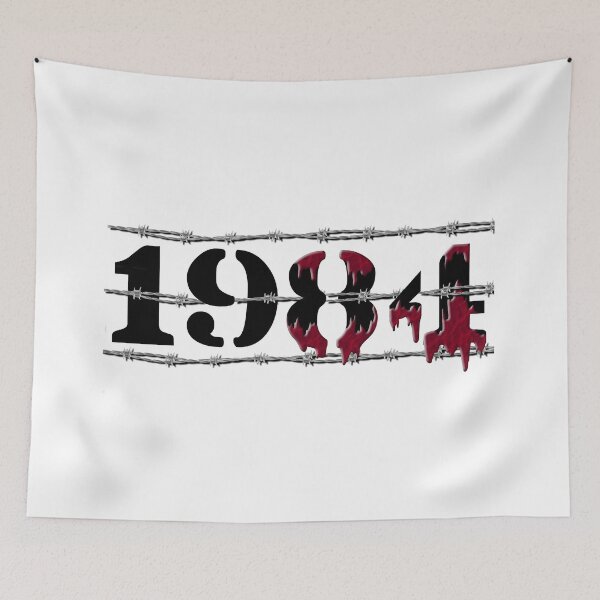 Item preview, "1984" written by Georg Orwell 1949 designed and sold by Verbalmunition.