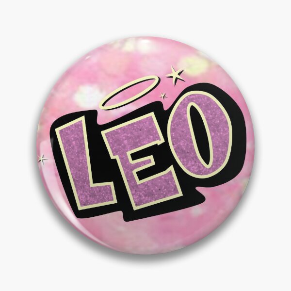 Item preview, leo bratz style - iconic pink glitter font logo cute y2k aesthetic designed and sold by sweetnsourbunny.