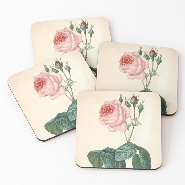 Item preview, rose  antique vintage print designed and sold by mystic lady vintage art and fashion designs.