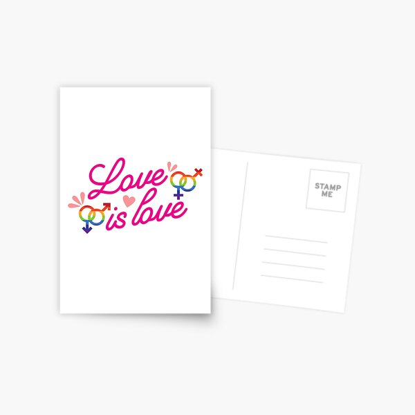 love is love Postcard
