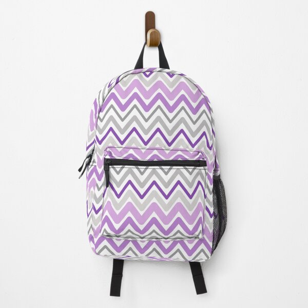 Artikelvorschau, Lila Chevron-Wellen entworfen und verkauft von VintageStyle.