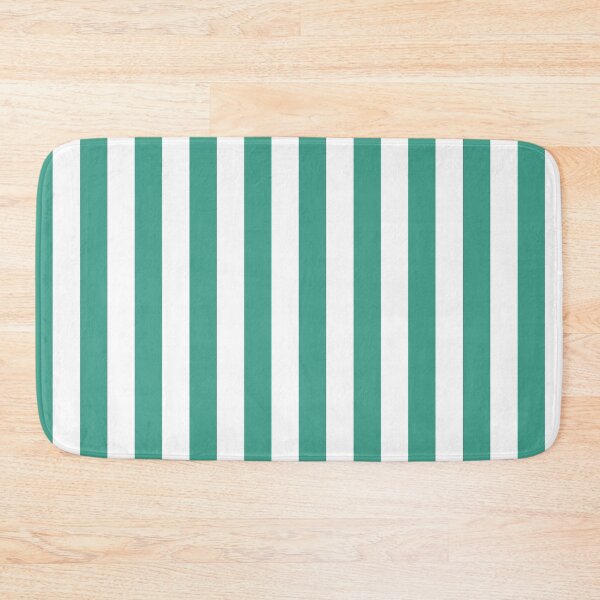 Item preview, Marine Green Striped Basic Simple Pattern Design designed and sold by Pixelsadots.
