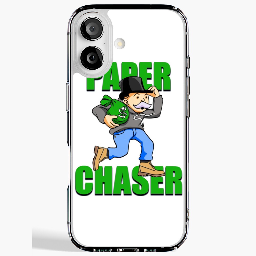 Paper Chaser Monopoly Man Sticker
