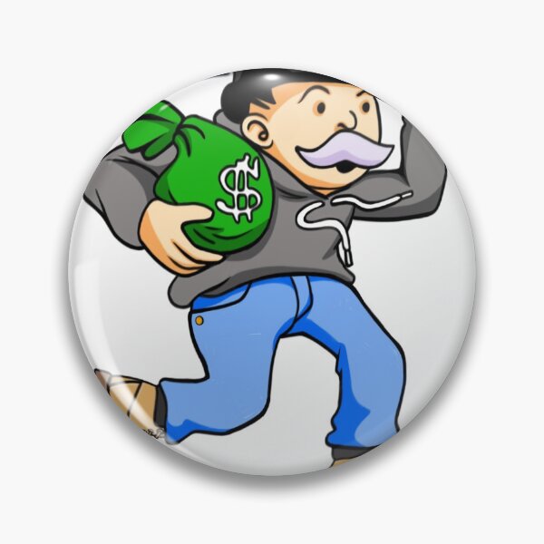 Item preview, Paper Chaser Monopoly Man designed and sold by DiasporaWear.
