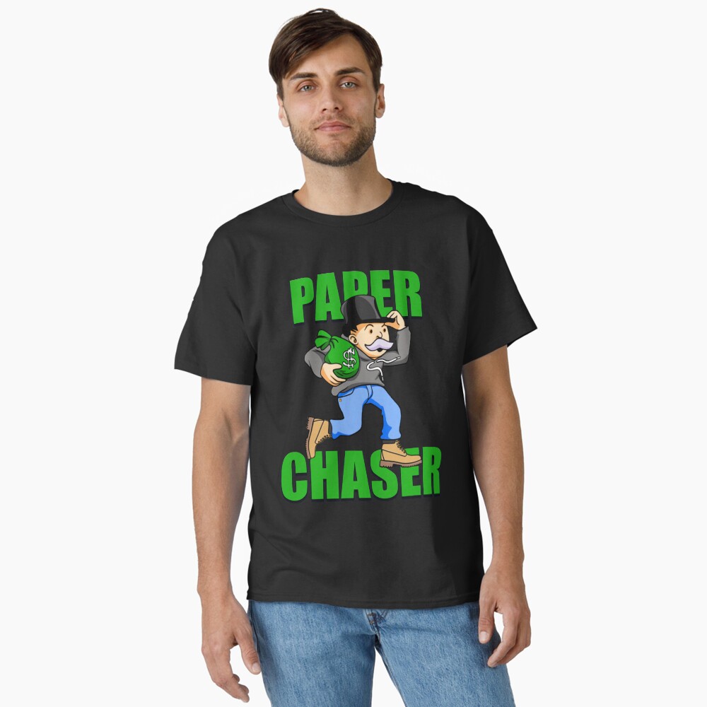 Paper Chaser Monopoly Man Sticker