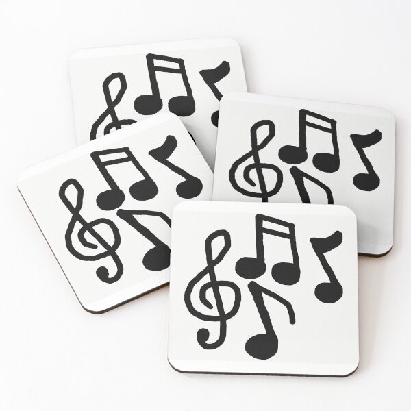 Item preview, music notes designed and sold by dreamycrafts.