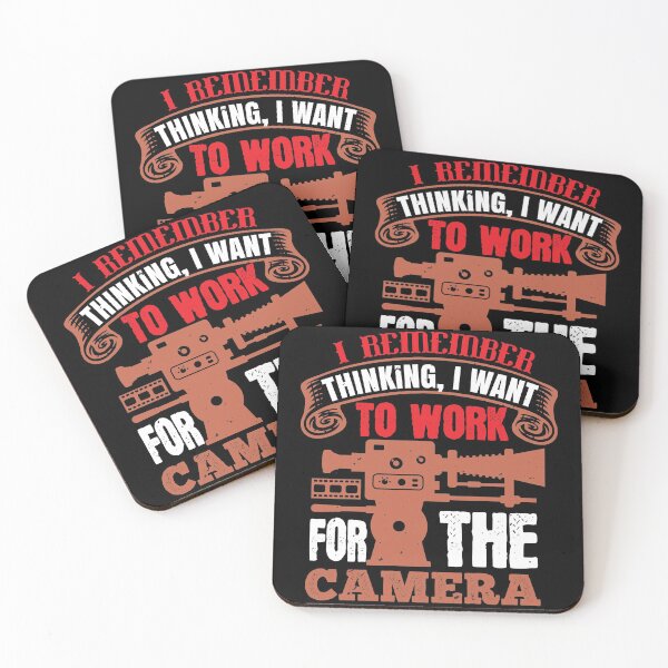 Item preview, I Remember Thinking I Want To Work For The Camera  designed and sold by GoodVibeDesign.