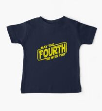 May The Fourth Be With You Baby Tee