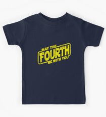 May The Fourth Be With You Kids Tee