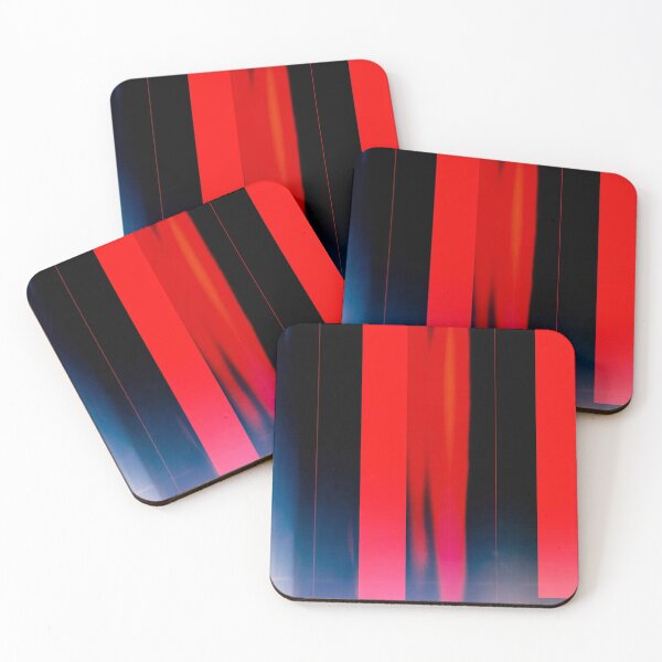 Item preview, Red blue bands glaze  designed and sold by OSG369.