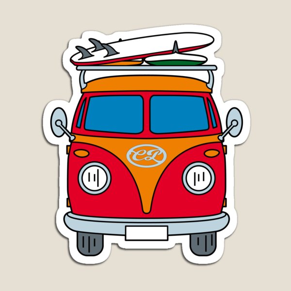 Vintage Surf Magnet