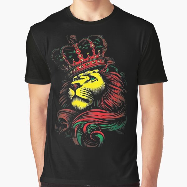Ska Lion Of Judah Camiseta Reggae Rasta Bob Marley Jamaica Trojan Records