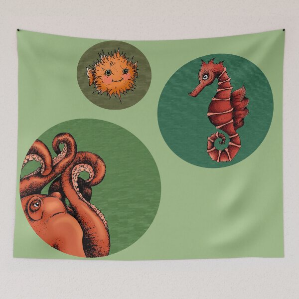 Item preview, Sea creature bubbles designed and sold by jane-louise.
