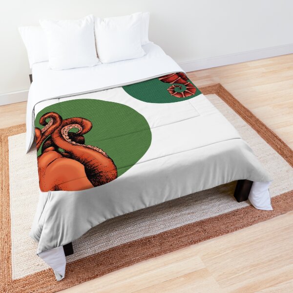 Sea creature bubbles Comforter