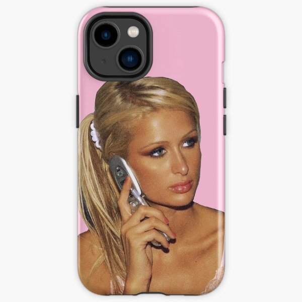 Paris Hilton Flip Phone Transparent iPhone Tough Case
