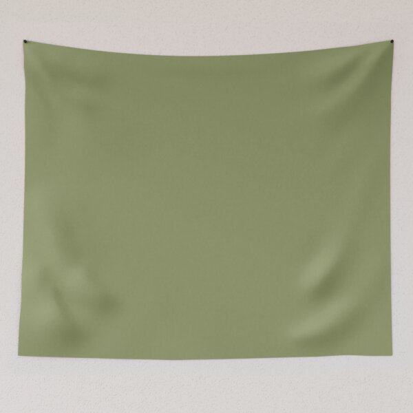 Item preview, Sage Green Olive Trending Color Basic Simple Plain designed and sold by Pixelsadots.