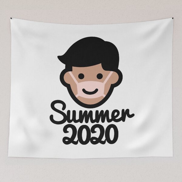 Item preview, Summer 2020 face mask sun tanning holiday corona wear your facemask designed and sold by LaundryFactory.
